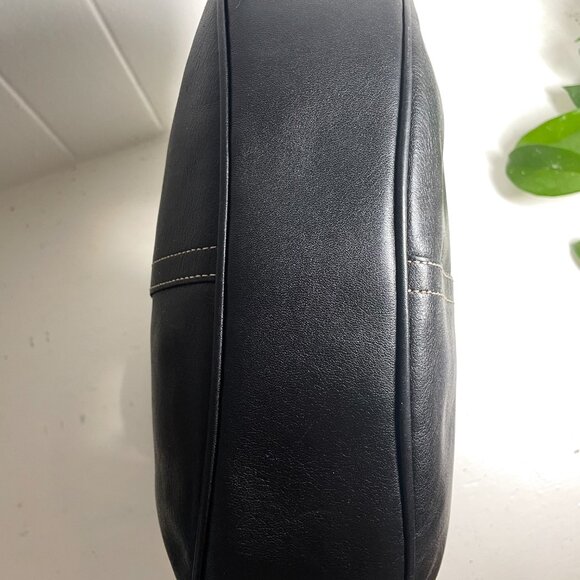 Vintage Coach Hamptons Buckle Hobo Shoulder Bag - 7548 - Black (EUC) - Picture 8 of 14